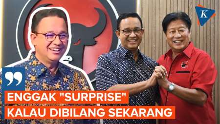 Jawaban Anies Soal Kemungkinan Maju Pilkada Jakarta Bareng PDI-P