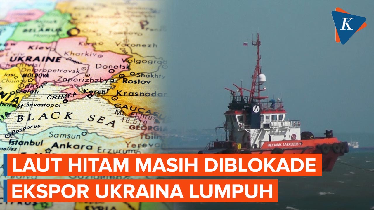 Ekspor Lumpuh karena Laut Hitam Masih diblokade Pasukan Armada Rusia