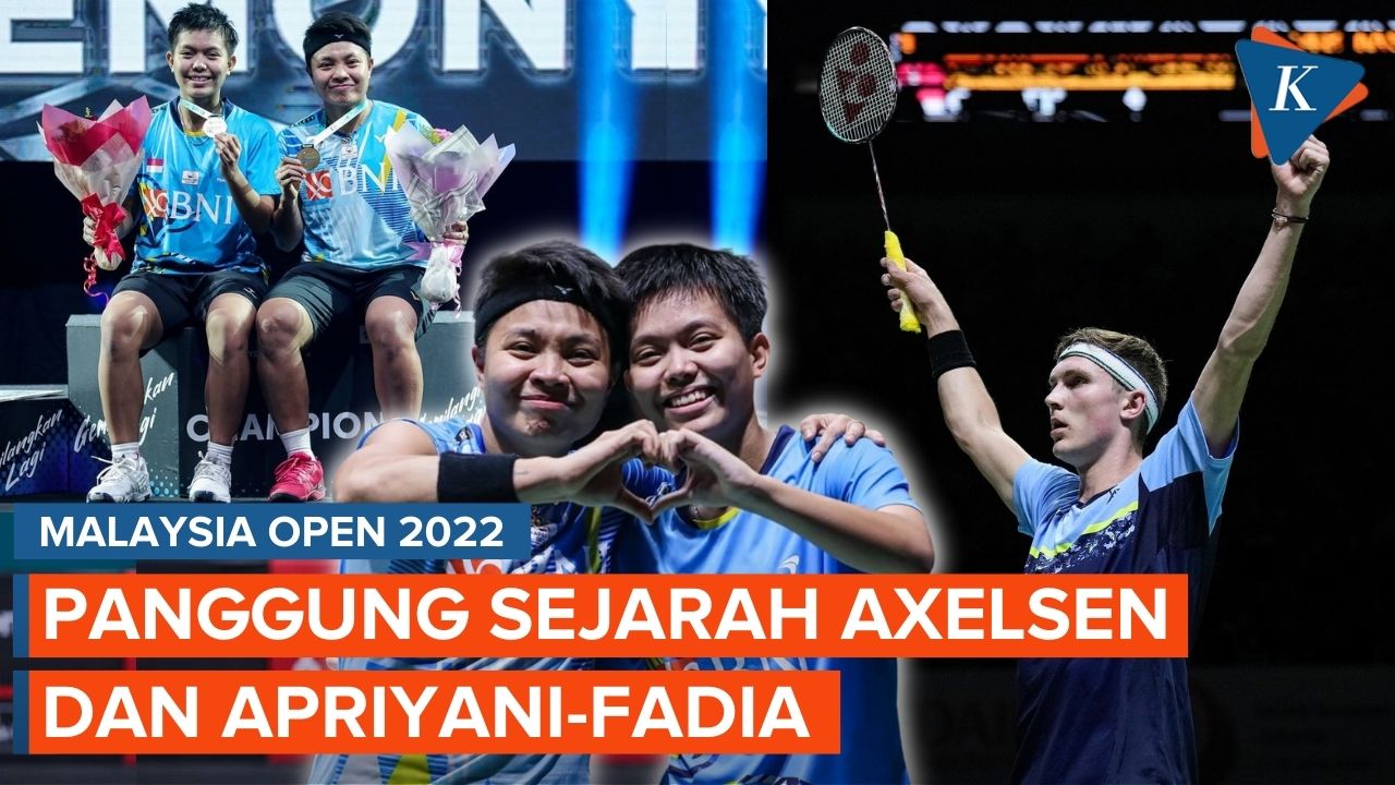 Hasil Akhir Malaysia Open 2022, Apriyani/Fadia Naik Podium Tertinggi