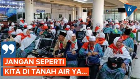 Jemaah Haji Wajib Bawa Kresek, Sandal Rawan Hilang di Arab Saudi