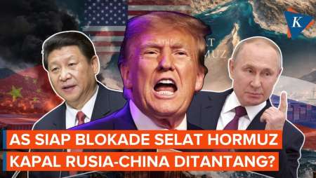 Amerika Siap Blokade Selat Hormuz, Berani Sita Kapal China Dan Rusia?