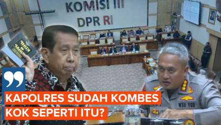 Geram Kapolresta Sleman Salah Jawab Isi Pasal, DPR: Belum Baca?