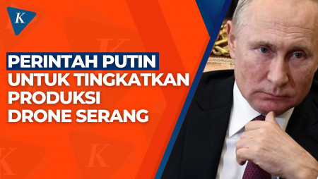 Putin Perintahkan Kepala Perusahaan Pertahanan Rusia Produksi Lebih Banyak Drone Serang!