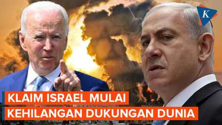 Biden Sebut Dukungan Dunia untuk Israel Mulai Rontok