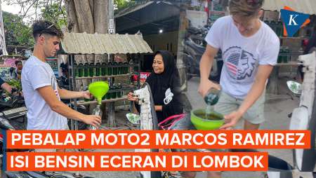 Saat Ramlah Tak Sangka Bensin Ecerannya Dibeli Pebalap Moto2...