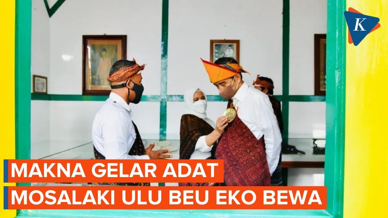 Makna Mosalaki Ulu Beu Eko Bewa, Gelar Adat dari Masyarakat Ende untuk Jokowi