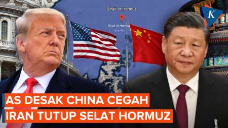 AS Minta Tolong China Desak Iran Tidak Tutup Selat Hormuz