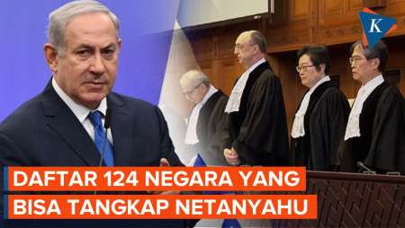 Daftar 124 Negara Anggota ICC yang Bisa Tangkap Netanyahu jika Surat Penangkapan Keluar