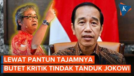 Blak-blakan Butet Kritik Jokowi Lewat Pantun di Kampanye Ganjar-Mahfud 