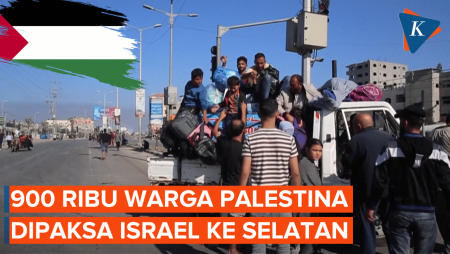 Dipaksa ke Selatan, 900 Ribu Warga Palestina Bertahan di Gaza Utara