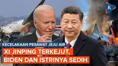 Respons China-AS soal Kecelakaan Jeju Air: Xi Jinping Terkejut, Biden Sedih