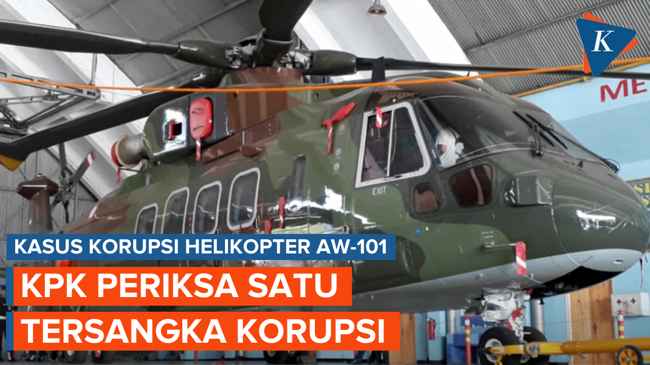 KPK Periksa Tersangka Korupsi Pengadaan Helikopter AW-101