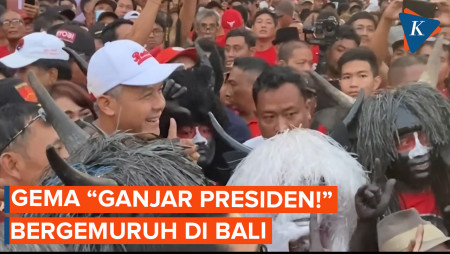 Momen Ganjar Pranowo Diteriaki 