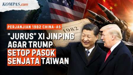 Isi Perjanjian 1982 China-AS: Diungkit Xi Jinping Agar Trump Setop Jual Senjata Ke Taiwan