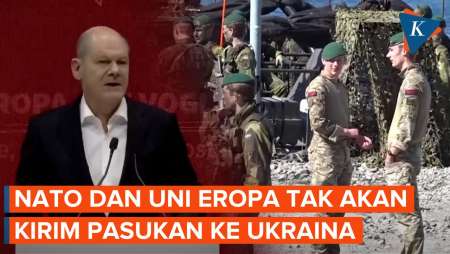 Jerman Tekankan NATO dan Uni Eropa Tak Akan Kirim Pasukan ke Ukraina