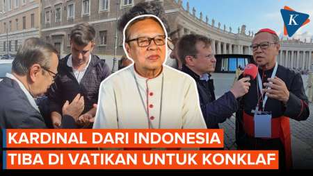 Momen Kardinal Suharyo di Vatikan Jelang Pemilihan Paus Baru