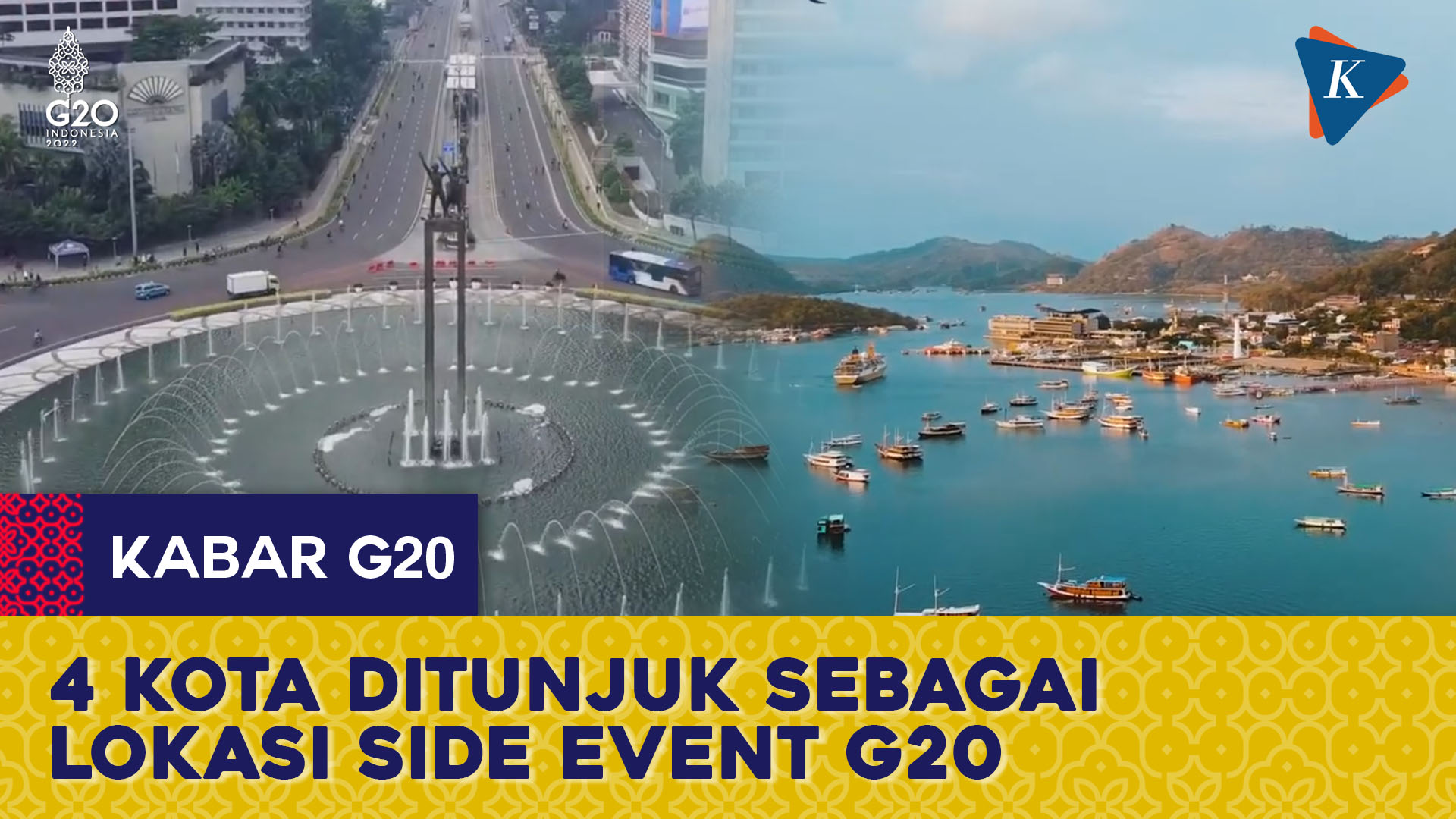 Side Event G20 di 4 Kota untuk Promosikan Keragaman Budaya dan Pariwisata, Mana Saja?
