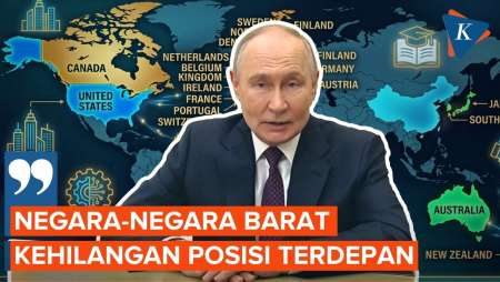 Negara Barat Hilang "Taji", Putin: Kesempatan Bagi Global Selatan Bertumbuh!