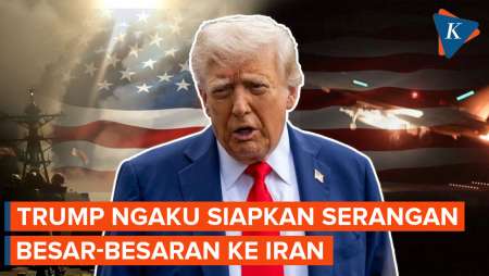 Trump Akui Siapkan Serangan Besar-besaran Ke Iran, AS Peringatkan Warganya Di Timur Tengah
