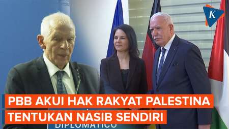 Uni Eropa: Israel Tak Bisa Halangi Palestina Tentukan Nasib Sendiri