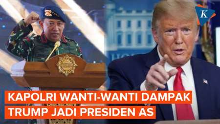 Kapolri Minta Jajaran Antisipasi Dampak Donald Trump Jadi Presiden AS