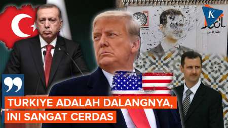 Trump Sebut Turkiye Dalang di Balik Penggulingan Bashar Al Assad