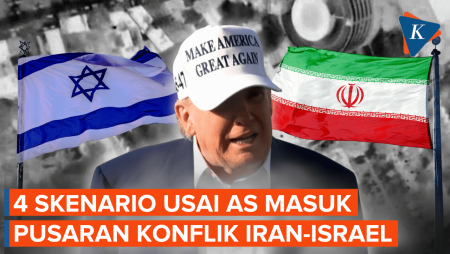 4 Skenario Usai AS Ikut Serang Iran, Berpotensi Picu Pertempuran Total?