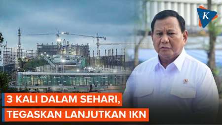 Tegas! Begini Komitmen Prabowo untuk Lanjutkan IKN