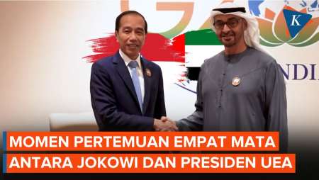 Jokowi Bertemu Empat Mata dengan MBZ di KTT G20 India