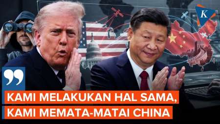 Trump Akui Mata-matai China, Tuduh Beijing Juga Lakukan Spionase