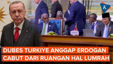 Turkiye-Indonesia Senada, Erdogan Keluar saat Prabowo Pidato Hal Lumrah