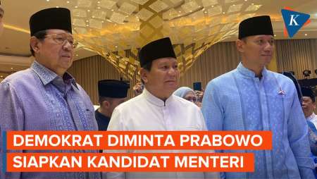 AHY Ungkap Pernah Diminta Prabowo Siapkan Kader Terbaik untuk Masuk Kabinet