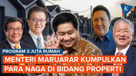 Maruarar Sirait Kumpulkan Para Naga Bahas Program 3 Juta Rumah