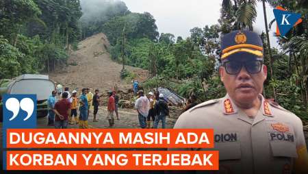 Evakuasi Berlanjut! Polisi Duga Masih Ada Korban Longsor Deli Serdang Terjebak di Kendaraan