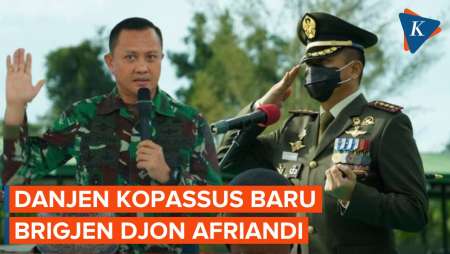 Panglima TNI Tunjuk Peraih Adhi Makayasa Brigjen Djon Afriandi Jadi Danjen Kopassus