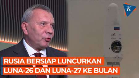 Luna-25 Tabrak Bulan, Rusia Belum Kapok Kirim Wahana ke Luar Angkasa