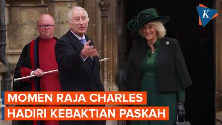 Raja Charles III Hadiri Kebaktian Minggu Paskah Usai Didiagnosis Kanker