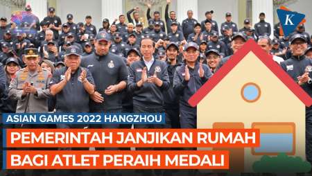 Bonus Rumah Menanti Atlet Peraih Medali di Asian Games 2022