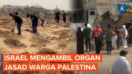Tentara Israel Ambil Organ pada Jenazah di Kuburan Massal Khan Younis Gaza