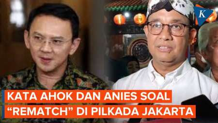 Ahok Ungkap Keinginannya “Rematch” di Pilkada Jakarta, Anies: Pilkada itu Tentang Warga