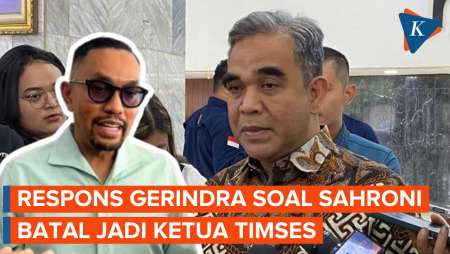 Sekjen Gerindra: Saya Tak Tahu Penunjukkan Sahroni sebagai Ketua Timses RK-Suswono