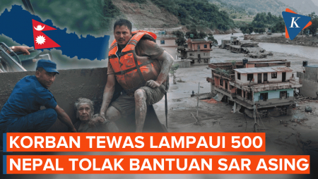 Korban Tewas Lampaui 500 Orang, Nepal Belum Izinkan SAR Asing Bantu