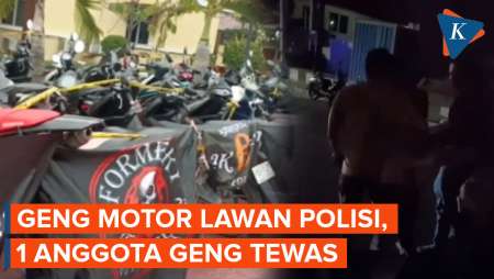 Polisi Tembak Anggota Geng Motor di Palu, 1 Tewas