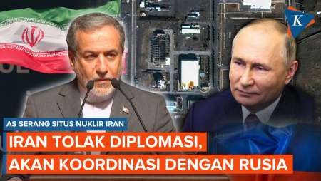 Iran Tolak Diplomasi Usai Diserang AS, Pilih ke Rusia Temui Putin