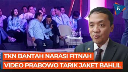 Momen Prabowo Tarik Jaket Bahlil, TKN Prabowo-Gibran Buka Suara