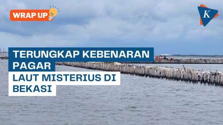 Fakta Pagar Laut yang Ganggu Nelayan di Kabupaten Bekasi 