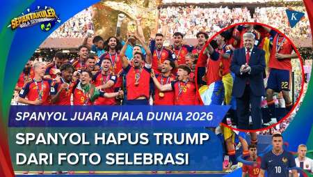 Spanyol Hapus Sosok Trump Dari Foto Selebrasi Juara Piala Dunia 2026