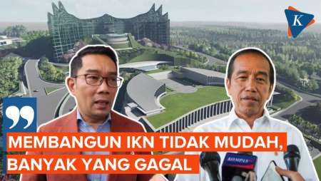 Ingatkan Jokowi soal Pembangunan IKN, Ridwan Kamil: Tidak Mudah, Banyak yang Gagal