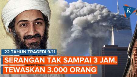 Tragedi 911, Detik-detik Serangan di AS yang Tewaskan Lebih dari 3.000 Jiwa