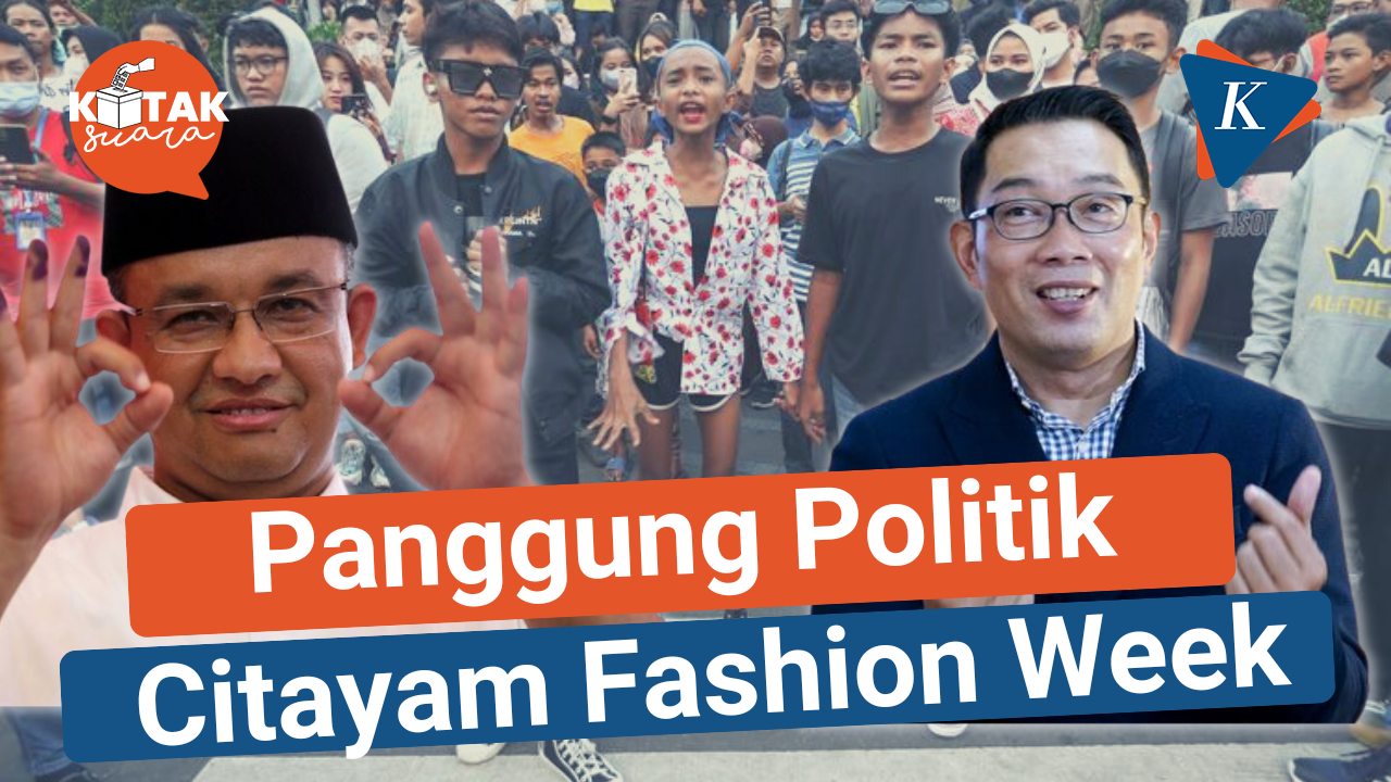 Mejeng di Citayam Fashion Week, Anies-Ridwan Kamil Targetkan Suara Milenial?